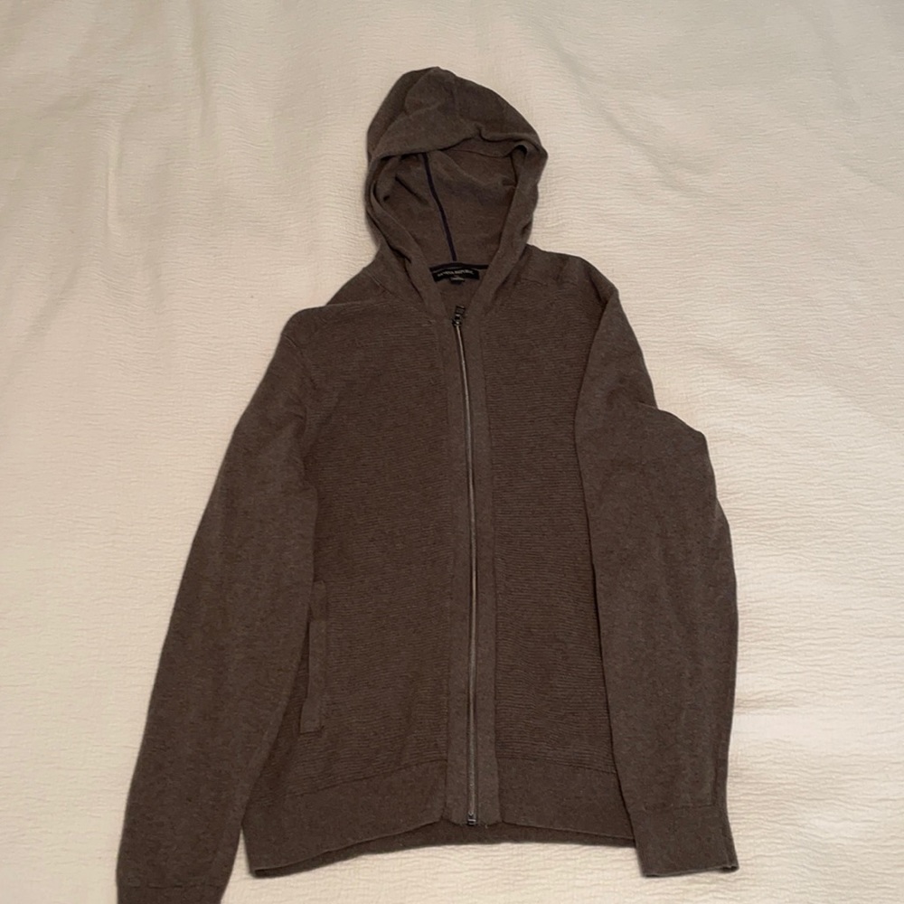 Men’s medium Banana Republic hooded zip up